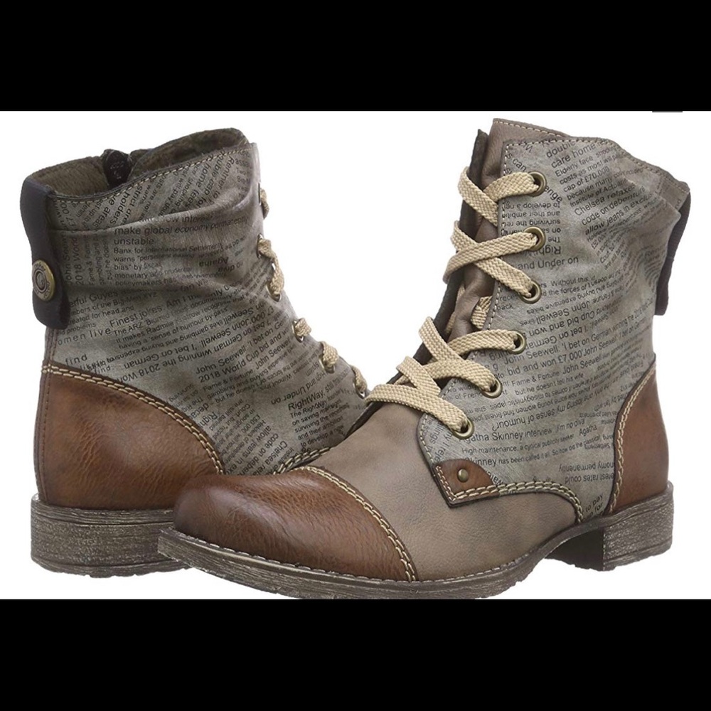 Rieker-Antistress Payton 22 Lace Up Boot